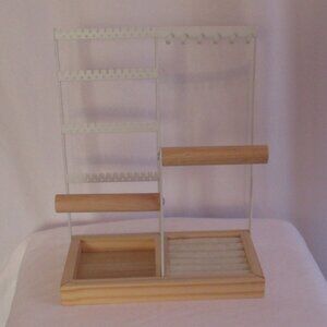 Iron Jewellery Stand Organiser Necklaces Bracelets Earring Jewelry Display Shelf